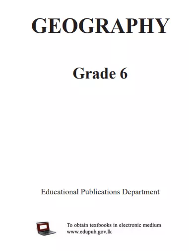 Grade 06 Geography textbook | English Medium – New Syllabus