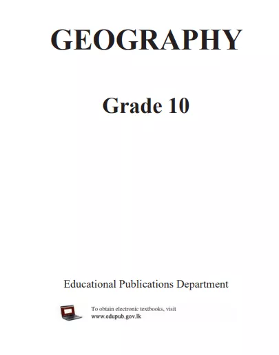Grade 10 Geography textbook | English Medium – New Syllabus