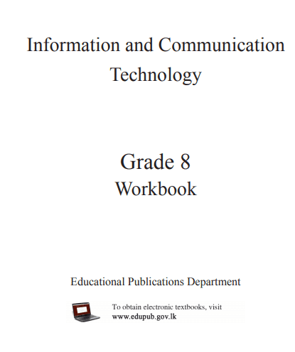 Grade 08 Information And Communication Technology Workbook | English Medium – New Syllabus