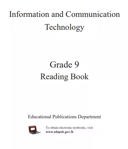 Grade 09 Information And Communication Technology textbook | English Medium – New Syllabus