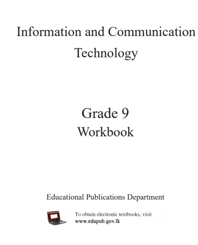 Grade 09 Information And Communication Technology Workbook | English Medium – New Syllabus