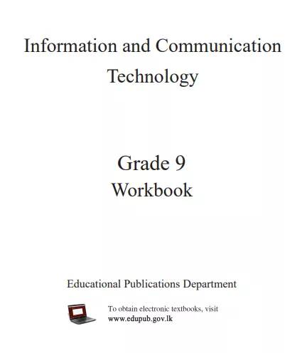 Grade 09 Information And Communication Technology Workbook | English Medium – New Syllabus