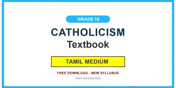 Grade 10 Catholicism Textbook PDF (Tamil Medium)