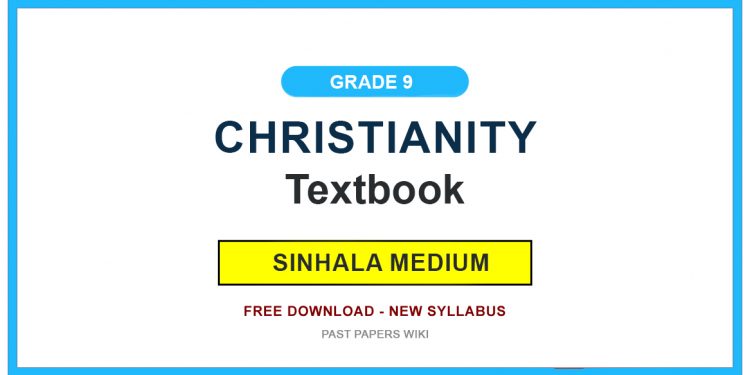 Grade 9 Christianity Textbook PDF (Sinhala Medium)