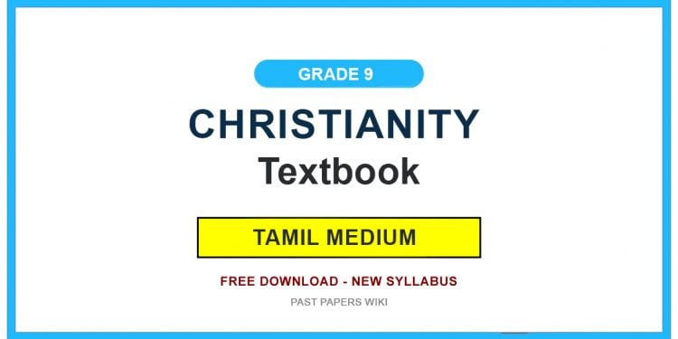 Grade 9 Christianity Textbook PDF (Tamil Medium)
