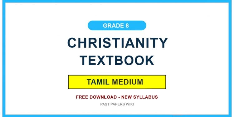 Grade 8 Christianity Textbook PDF (Tamil Medium)