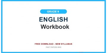 Grade 9 English WorkBook PDF