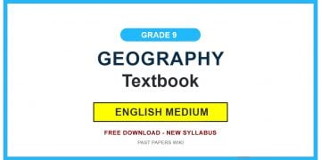 Grade 9 Geography Textbook PDF (English Medium)