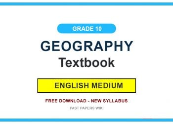 Grade 10 Geography Textbook PDF (English Medium)