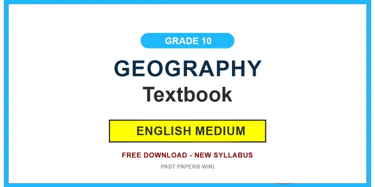 Grade 10 Geography Textbook PDF (English Medium)