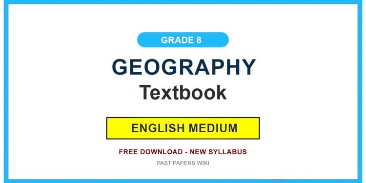 Grade 8 Geography Textbook PDF (English Medium)