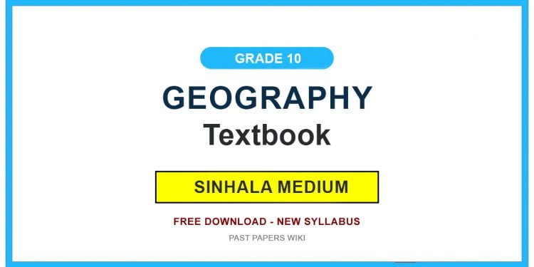 Grade 10 Geography Textbook PDF