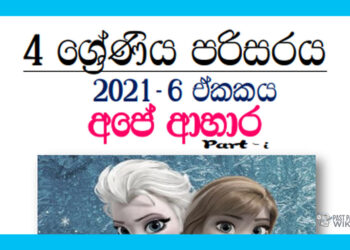 Grade 04 Environment | Unit 06 – Our Foods (1)