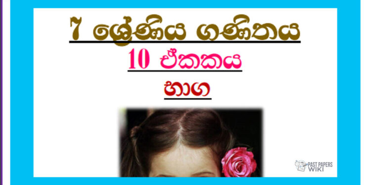 Grade 07 Mathematics Unit 10 | Fractions Tutorial