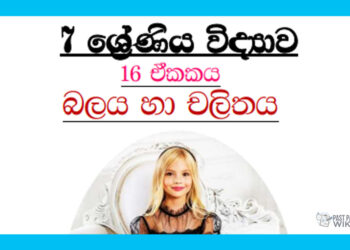 Grade 07 Science Unit 16 | Force And Motion