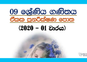 Grade 09 Mathematics | revision book - 1st term