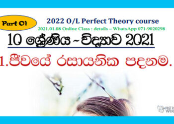 Grade 10 Science Unit 01 | Chemical Basis Of Life (2)