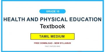 Grade 10 Health And Physical Education Textbook PDF (Tamil Medium)