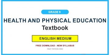 Grade 9 Health And Physical Education Textbook PDF (English Medium)