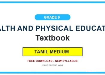 Grade 9 Health And Physical Education Textbook PDF (Tamil Medium)