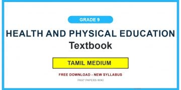 Grade 9 Health And Physical Education Textbook PDF (Tamil Medium)