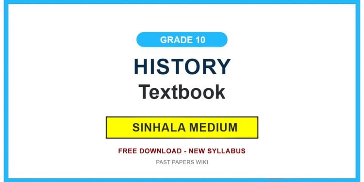 Grade 10 History Textbook PDF