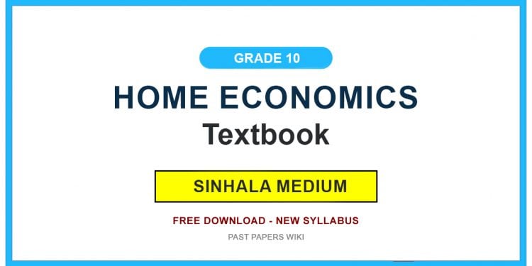 Grade 10 Home Economics Textbook PDF