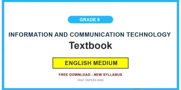 Grade 9 Information And Communication Technology Textbook PDF (English Medium)