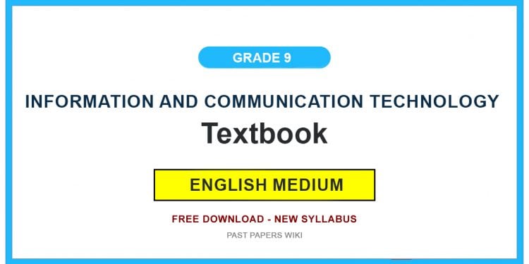 Grade 9 Information And Communication Technology Textbook PDF (English Medium)
