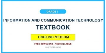 Grade 07 Information And Communication Technology Textbook PDF (English Medium)