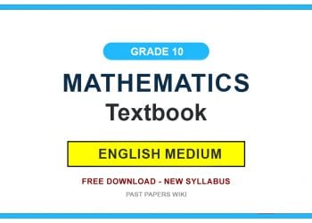 Grade 10 Mathematics Textbook PDF (English Medium)