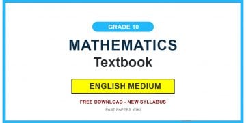 Grade 10 Mathematics Textbook PDF (English Medium)