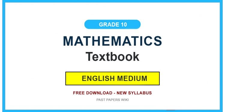 Grade 10 Mathematics Textbook PDF (English Medium)