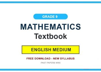 Grade 9 Mathematics Textbook PDF (English Medium)