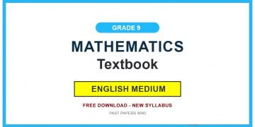Grade 9 Mathematics Textbook PDF (English Medium)