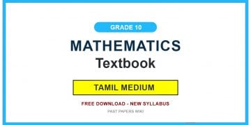Grade 10 Mathematics Textbook PDF (Tamil Medium)