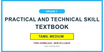 Grade 07 Practical And Technical Skill Textbook PDF (Tamil Medium)