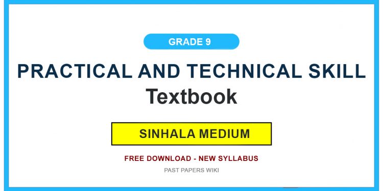 Grade 9 Practical And Technical Skill Textbook PDF (Sinhala Medium)