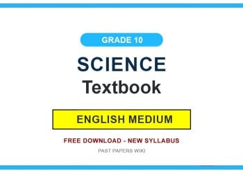 Grade 10 Science Textbook PDF (English Medium)