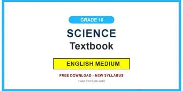 Grade 10 Science Textbook PDF (English Medium)