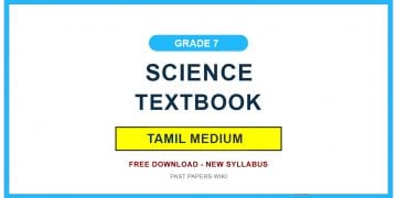 Grade 07 Science Textbook PDF (Tamil Medium)
