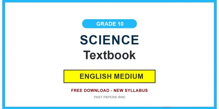 Grade 10 Science Textbook PDF (English Medium)