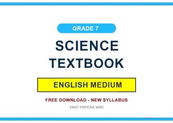 Grade 07 Science Textbook PDF (English Medium)