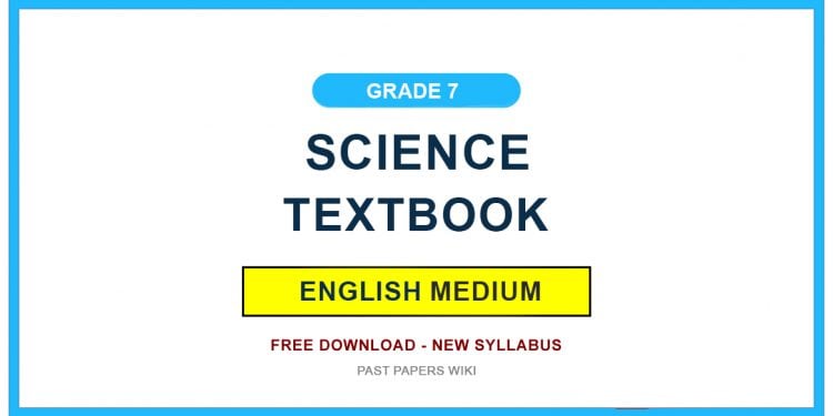 Grade 07 Science Textbook PDF (English Medium)