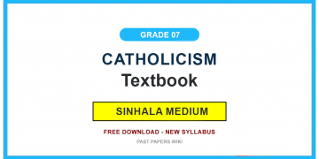 Grade 07 Catholicism Textbook PDF in Sinhala Medium