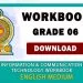 Grade 06 Information And Communication Technology Workbook | English Medium – New Syllabus