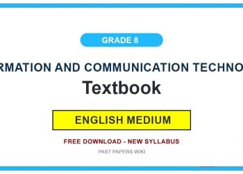 Grade 8 Information And Communication Technology Textbook PDF (English Medium)