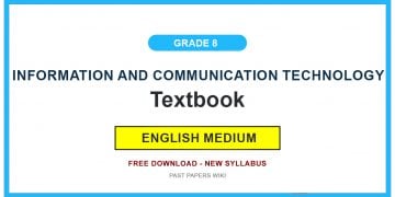 Grade 8 Information And Communication Technology Textbook PDF (English Medium)