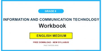 Grade 8 Information And Communication Technology Workbook PDF (English Medium)