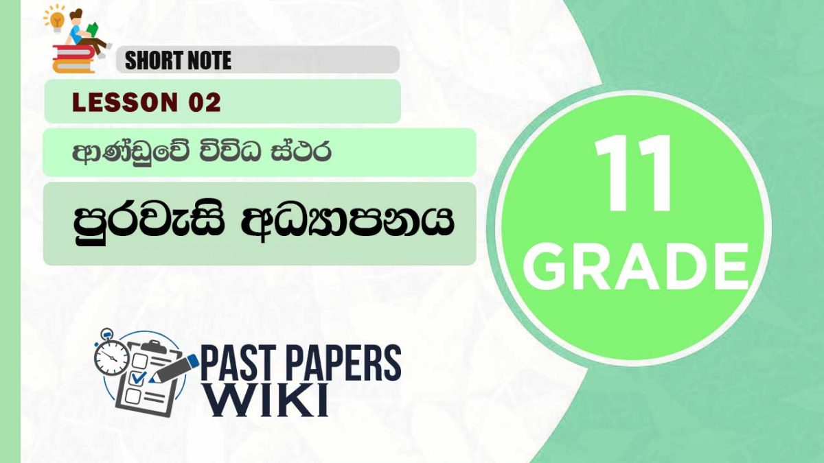 VARIOUS STRATA OF THE GOVERNMENT | Grade 11 Civic Education | Lesson 02